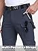 CARWORNIC Men's Stretch Tactical Cargo Pants Comfy Flex Cotton EDC Construction Utility Work Pants Lightweight Breathable Outdoor Hiking Pants Navy-Blue