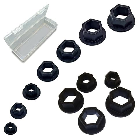 Kit de Insertos para Chave de Soquete Bojo WI12 F1 com 12 Peças para Baixo Torque