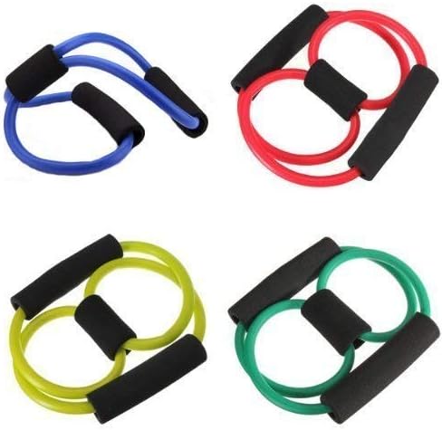 DREAM XPLORE Rubber Total Fitness Stretch Body Toning and Stretching Travel Exercise Tube for Men and Women (Multicolour)