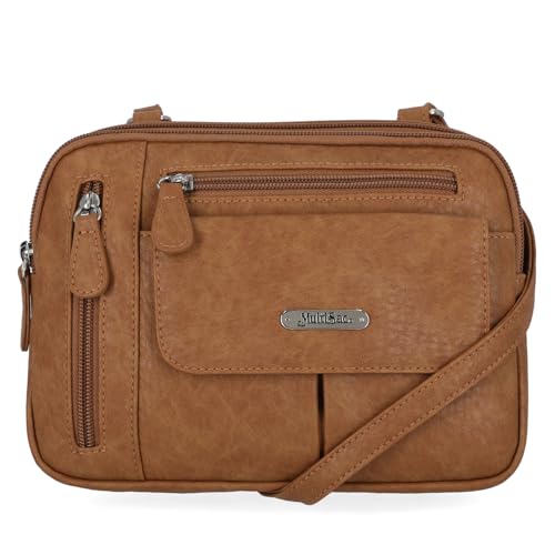 Image of MultiSac Zippy Triple Compartment Crossbody Bag