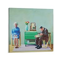 専用出品【額付50cm×50cmポスター】デイヴィッド・ホックニー 「両親」 Amazon.co.jp: David Hockneyデビッドホックニーポップアート