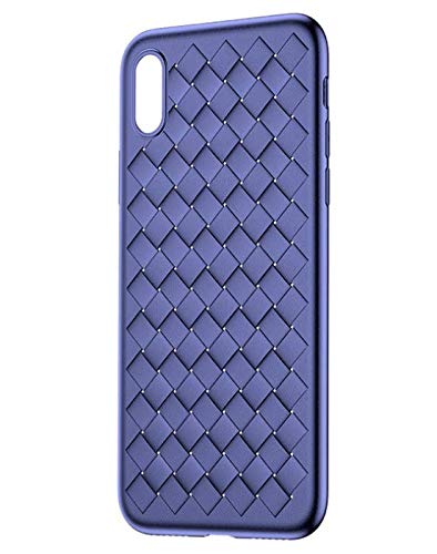 Iphone X Blue Braided phone case Anti fall protective cover business shell protective sleeve KBD