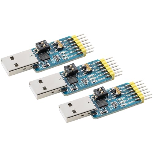 3Pcs MAX7219 Dot Matrix Module - Green, Arduino Compatible, Single Chip LED Driver Display Module