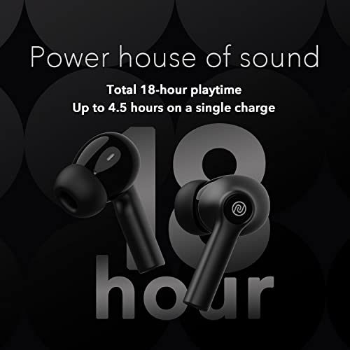 Image of Noise ColorFit Pulse Grand Smart Watch with 1.69 inch(4.29cm) HD Display, 60 Sports Modes & IP68 Waterproof (Jet Black) & Buds Smart Truly Wireless in Ear Earbuds with 18H Playtime,10mm Driver (Jet Black)