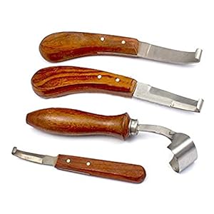 Farrier Hoof Knife Swiss Straight Curve Right Left Hand Tools