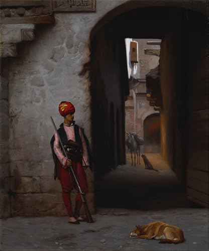 La Garde Jean-Léon Gérôme Poster d'Art Émotion et Histoire en Toile