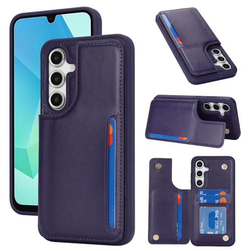 Étui portefeuille pour Samsung Galaxy A16 5G avec blocage RFID et porte-cartes sécurisé