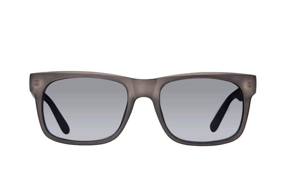 Filtrate Litmus Polarized Sunglasses - grey matte/ bronze polarized lens, one size