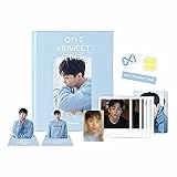 EXO XIUMIN ON XIUWEET TIME PHOTO STORY BOOK. 80p Photo Book+Photo Standee(1set 2ea)+3 Luggage Sticker+Polaroid Photo Card Set(1set 5ea)+Photo Card Sleeve+Photo Card K-POP SEALED+TRACKING CODE