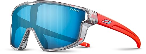 Julbo Fury Mini Gafas De Sol, Gris Translu Brillante Naranja Fluo Mate, Talla Única Unisex Adulto Julbo Fury Mini Gafas De Sol, Gris Translu Brillante Naranja Fluo Mate, Talla Única Unisex Adulto