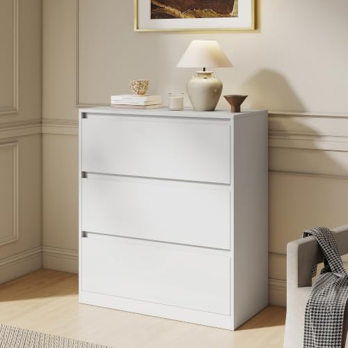 Image of AMERLIFE Modular DIY 3-Drawer Storage Cabinet, 32 x 16 x 36 Inch