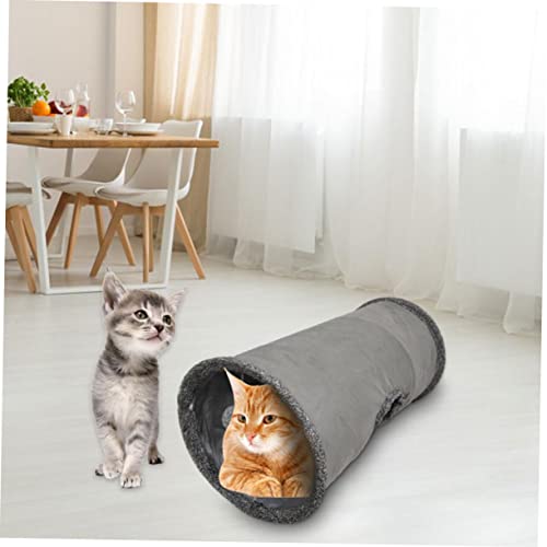 Cama para gatos tipo túnel plegable contra el estrés de gatitos S 4