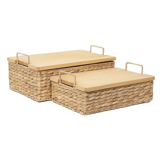 Handmade Woven Storage Basket Set