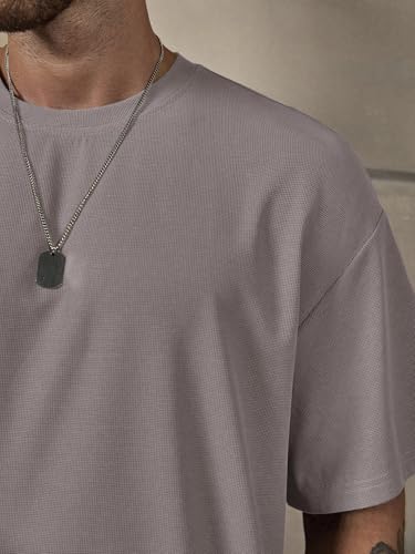 Image of Vogaan Men's T-Shirt and Shorts Set | Top & Shorts Night Suits Set | Night Wear for Men | Holiday Outfits for Men's