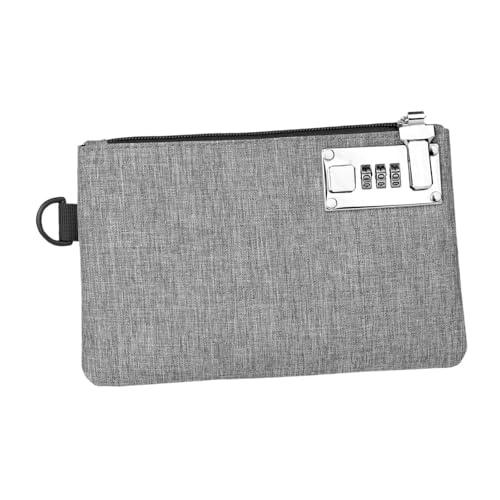 Lockable Money Purse Card Holder Compact Practical Cash Bag Portable Money Pouch Purse for Credit Cards Money Keys