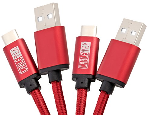 USB-C to USB-A cable to connect smartphones