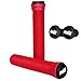 ODI SLX Poignées de trottinette Soft BMX Dirt Stunt 160 mm avec embouts de barre + autocollant Fantic26 (rouge)