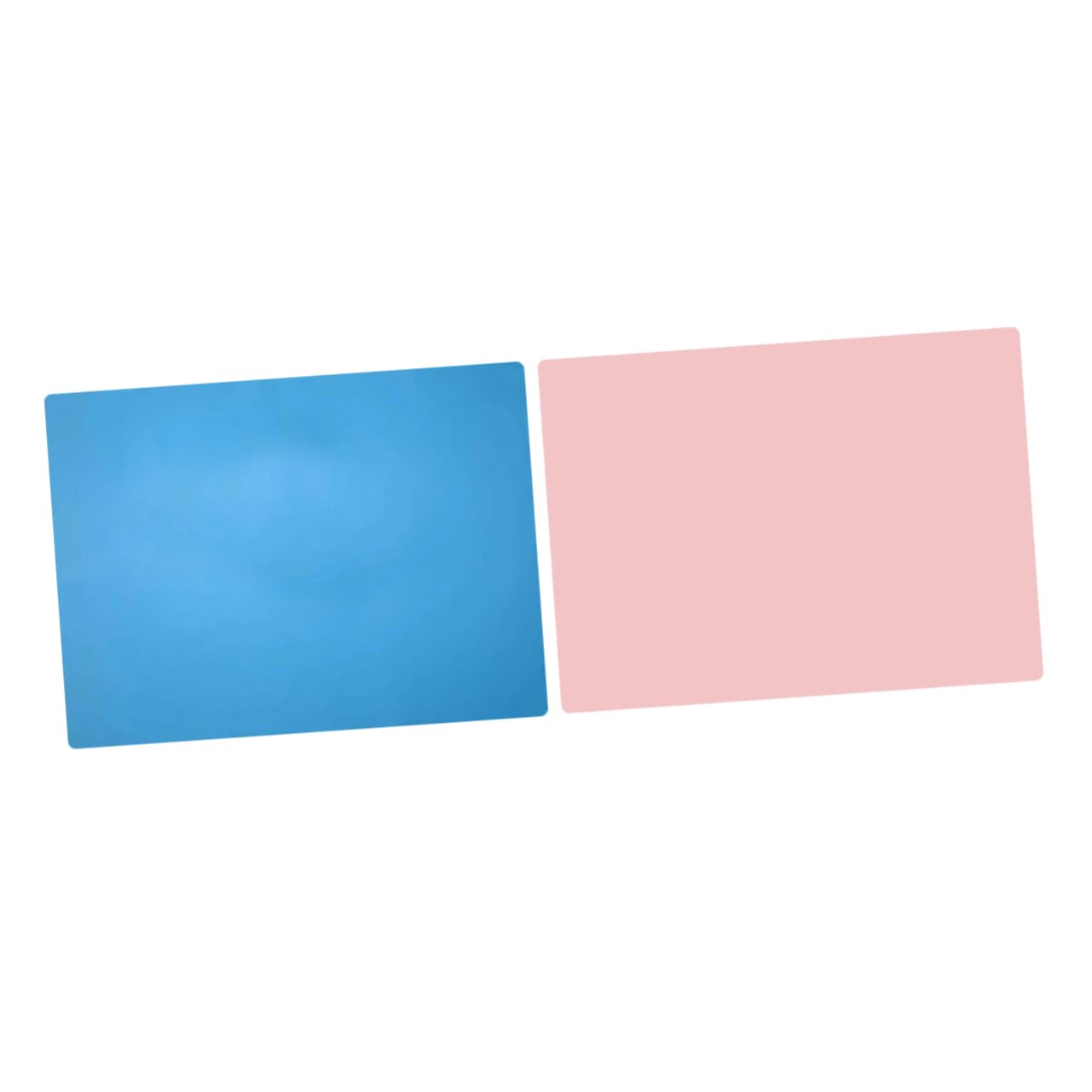 BESTonZON Child-Friendly Placemats 2pcs Silicone Placemats Non-Slip -Resistant for Easy