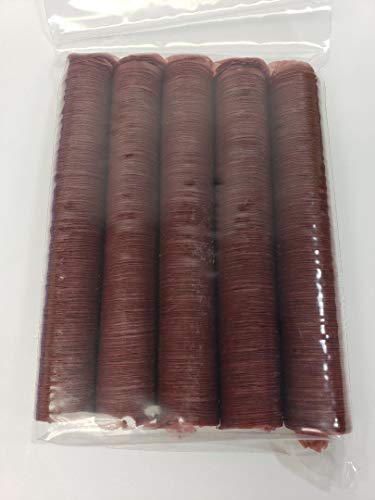 8 packs for 200 lb of yield. 21 mm SLIM snack stick casings for homemade snack sausage. Just add beef, venison, pork etc. 8 PACKS. 5 strands per pack