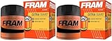 FRAM Extra Guard PH2870A, 10K Mile Change Interval Spin-On Oil Filter (Pack of 2)