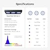 NICREW HyperReef 200 Gen 2 Reef LED Light, 200W Reef Aquarium Lighting for SPS LPS Corals and Saltwater Fish Tanks, Enhanced Violet and Blue Spectrum, Wide Angle Lens, 5 Channels Fully Programmable #3