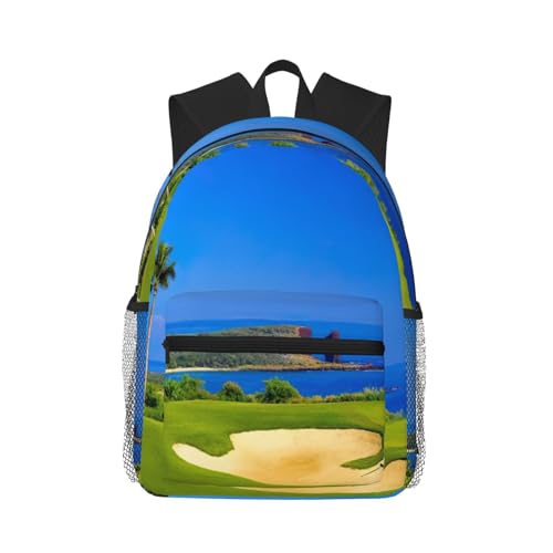 Sac à dos ordinateur 15,7 pouces EdWal chic imprimé golf