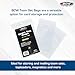 BCW Resealable Team Set Bags – 400 Count | Holds 35 Loose Cards or 5 Standard 35pt Toploaders | Fits Magnetics up to 108pt | Acid-Free Team Bags for Trading Cards & Shipping