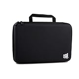 Lightdow Case Water Resistant Protective EVA Bag Storage Box for LD4000 LD6000 LD 4K Go Pro Hero 4 3 3+ 2 1 Sjcam Sj4000 Sj5000 Sj6000 Wifi (Large)