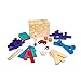 MindWare KEVA Contraptions Reactions Planks Building Toy - 178 KEVA Building Planks (191 Piece Set) - Free-Form Wood Building Set for Kids to Create Their Own Ball Maze – Ages 7 & Up
