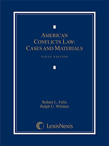 American Conflicts Law: Cases and Materials, 2015