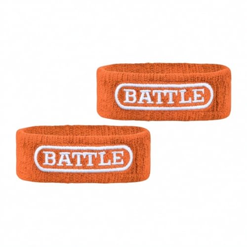 Battle Sports Premium Football Armbands, Orange