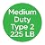 COSCO 11248NVY1E Folding Big Step Stool, 225 lb. Weight Capacity, ANSI Type II, 1