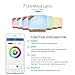 ASAKUKI Smart WiFi Essential Oil Aromatherapy Diffuser, Easy Connect with Alexa and Google Home Phone App Voice Control 700 ml Ultrasonic Diffuser, Create Schedules 7 LED Colors Humidifier