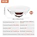 VEVOR 4 PCs 8 Inch in Ceiling Speakers, 400W Flush Mount Ceiling & in-Wall Speakers System with 8