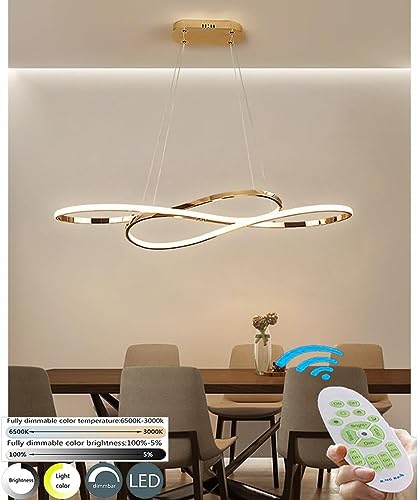 Luminaire suspendu LED dimmable avec télécommande pour ajuster l'ambiance - 3