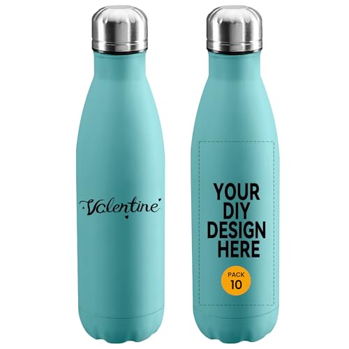 Personalized Custom 17oz Water Bottle, Stainless Steel Insulated ...