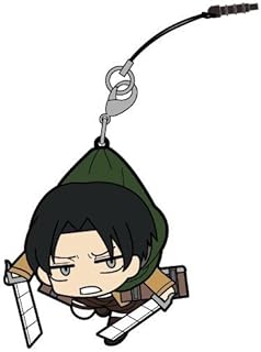 進撃の巨人 リヴァイつままれストラップ リヴァイ