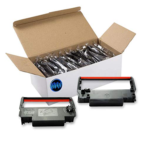 Cintas para impresora negra/roja pack x12 miniatura 6