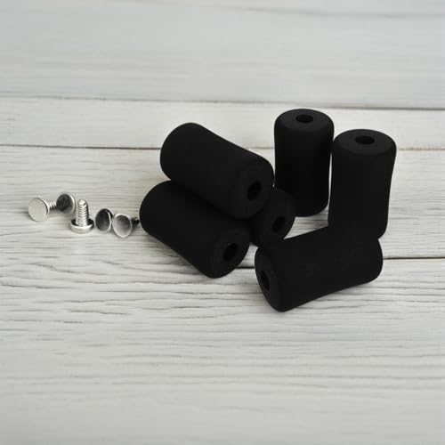Toddmomy 6pcs Exercise Machine Foam Leg Support Pads, Weight Bench Foam Tube Covers, Soft Sponge Roller Replacements miniatura 5