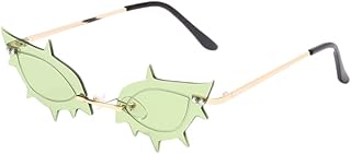 1Pc Óculos De Sol Óculos De Sol Óculos De Sol De Praia Óculos De Sol Elegantes Óculos De Sol Para Praia Retrô Armação Poligonal Óculos De Sol Verde Filme C6 Colorido Óculos De