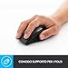 immagine 3Logitech M705 Marathon Mouse Wireless, 2.4 GHz Con Mini Ricevitore USB Unifying, Rilevamento ‎Laser 1000 DPI, 7 Pulsanti, Pulsanti Per Pollice, Batteria Lunga Durata Fino a 3 Anni, PC/Mac/Laptop, Nero