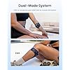 RENPHO Wireless TENS Unit Muscle Stimulator, Fathers Day Gifts Portable EMS Muscle Stimulator Machine, Rechargeable TENS Machine Muscle Relaxer for Back Waist Shoulders Legs, 4 Gel Electrode Pads
