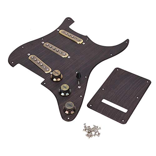 Pickguard chargé vintage et élégant écologique, praticabilité du matériau métallique Pickguard pré-câblé, pour les… - Les Beatles, Paul McCartney, John Lennon, RIngo Starr, George Harrison Pickguard chargé vintage et élégant écologique, praticabilité du matériau métallique Pickguard pré-câblé, pour les… – Image 4