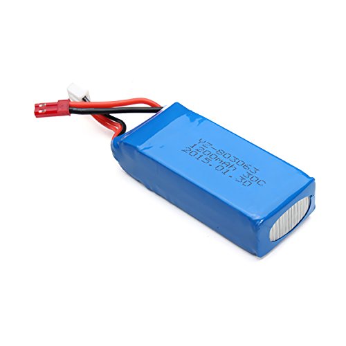Qsmily 7.4V 1200mAh 30C Li-po Battery Spare Parts for YiZhan Tarantula X6 JJRC H16 RC Quadcopter