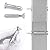 Muzata Cable Railing Kit Completely Invisible 1/8" 20 Pack Upgraded Patent Turnbuckle Swageless Threaded Stud Hex Head Fitting Receiver Terminal Hidden for 2"-4" Wood & Metal Post CB05, Series CV1 CL1