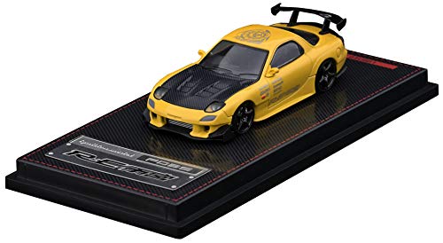 ignition model 1/64 マツダ RX-7 (FD3S) RE Amemiya Yellow 完成品のサムネイル