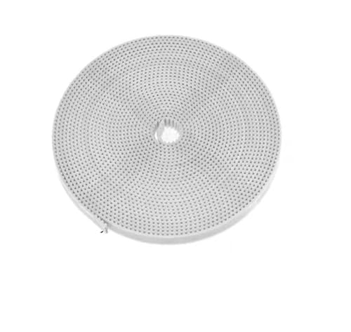 Courroie distribution ouverte GT2 10mm PU blanc pour imprimante 3D 10M