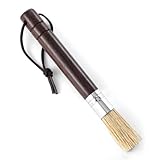 Coffee Grinder Cleaning Brush Espresso Brush Espresso Machine Cleaning Brushes with Wooden Handle and Natural Bristles Small Barista Brushes with Hanging Loop Bar Accessories for Barista Home Kitchen