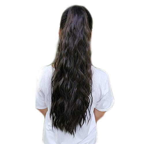 kowaku Presilha Longa para Rabo de Cavalo Sintético Feminino Na Extensão Do Cabelo Peruca - 60cm enc