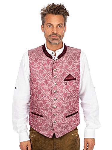 Krüger Dirndl Weste Francesco Bordeaux, 50 Cover